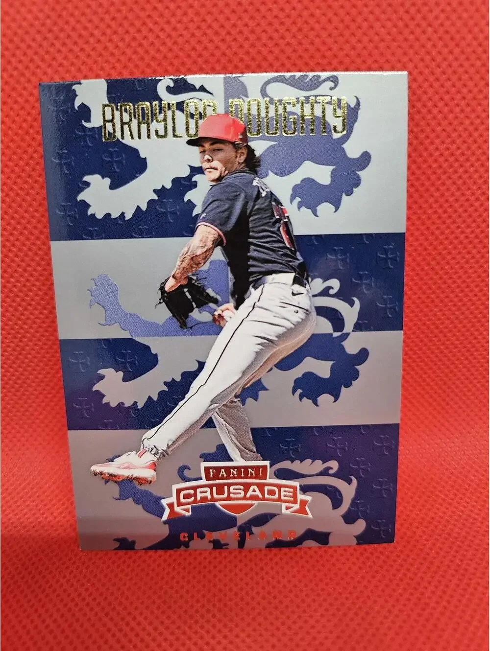 Braylon Doughty Card - 2025 Panini Crusade #24 - Guardians - RAW mint